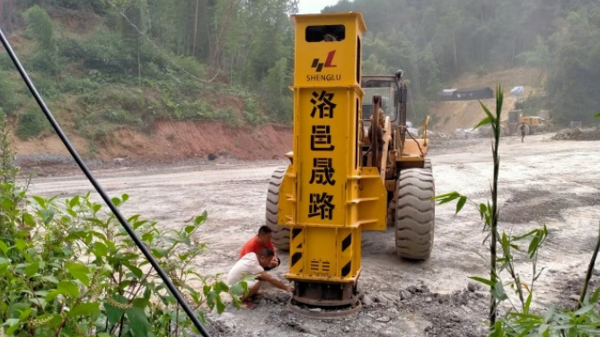 荆门铲车带的夯实机的加固优点，液压夯实机怎么有效压实